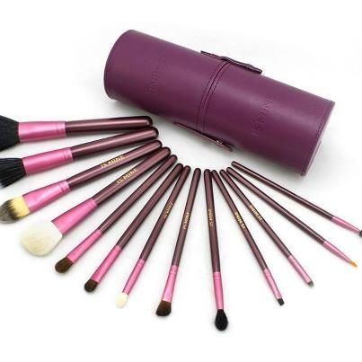 Kit Réplica Make me Up roxo (13 pincéis)