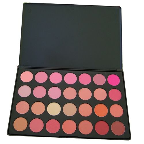 Paleta com 28 cores de blush